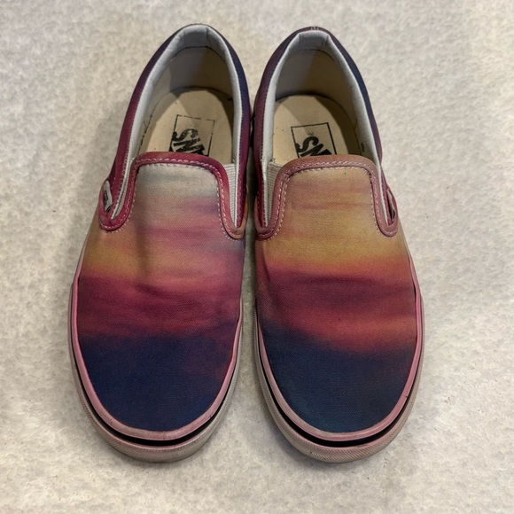 Vans Shoes - Vans slip on shoes - Sunset Gradient